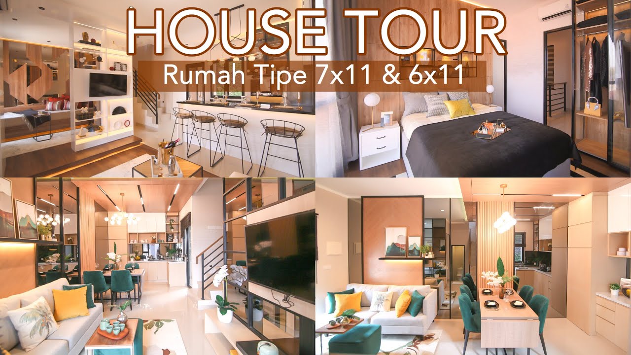 House Tour - Inspirasi Rumah Modern Tropis 2 lantai - #Hometour