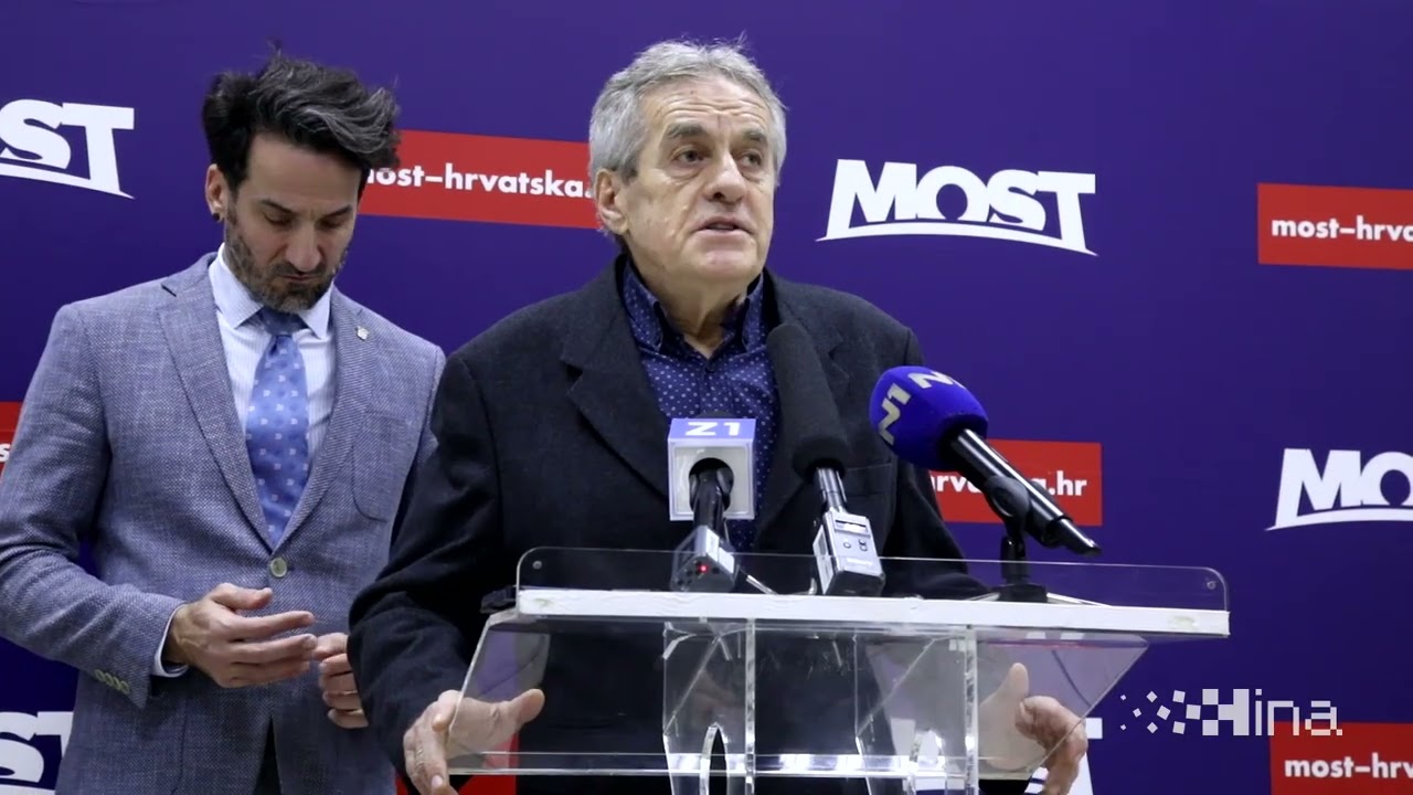 Konferencija za medije Marina Miletića i Josipa Jurčevića