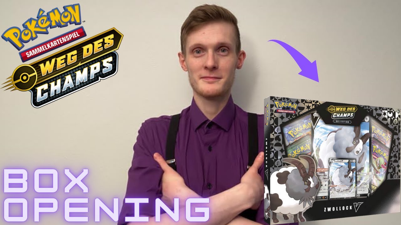 Pokémon OPENING Zwollock V Box 