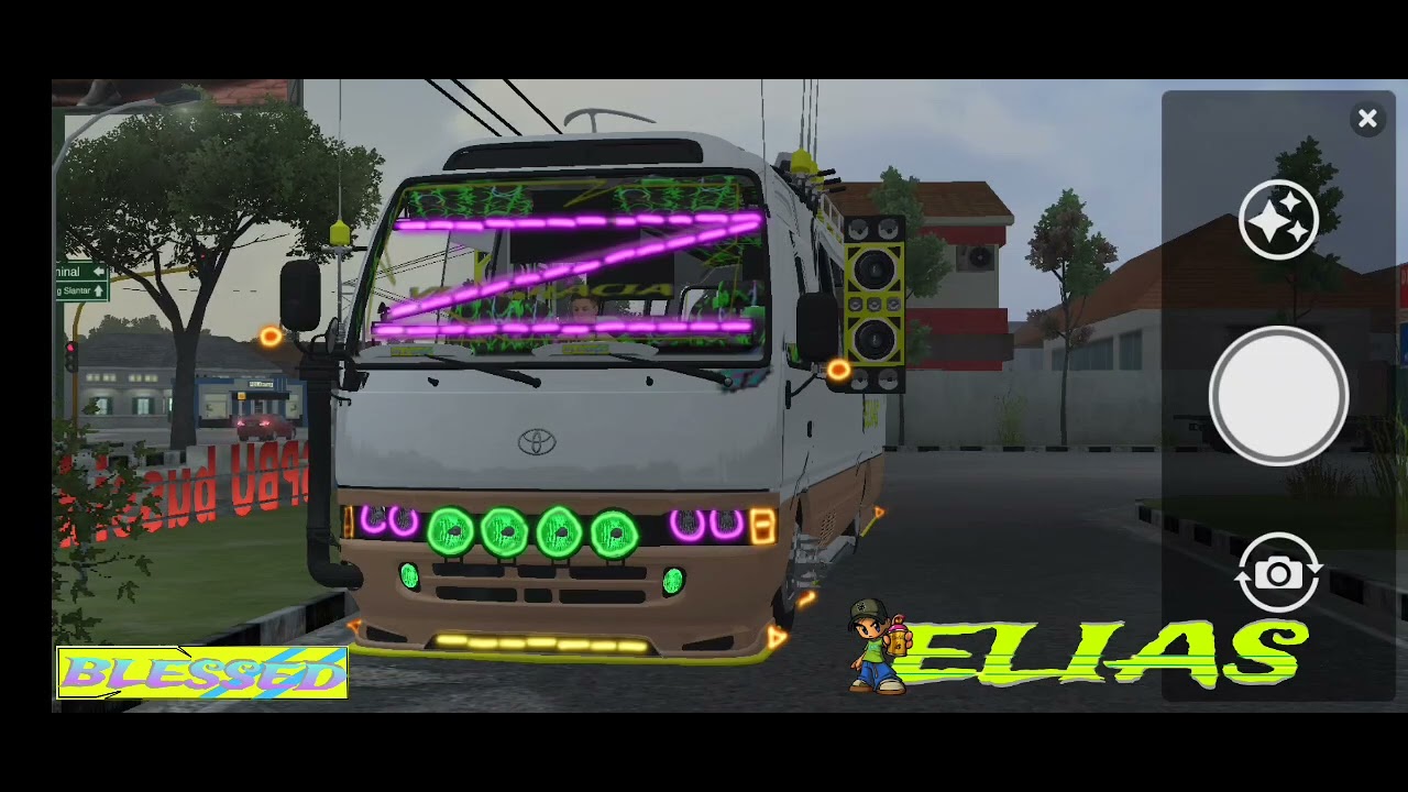 toyota coster para bussid #bussidmod