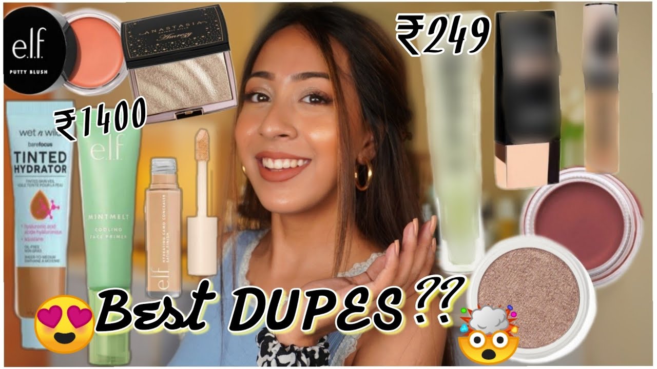 International Makeup Dupes available in India | Colourpop, Anastasia, Elf