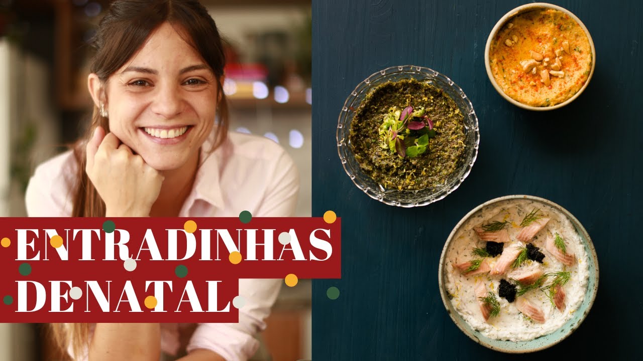 RECEITAS DE NATAL: PATÊS DE ENTRADA