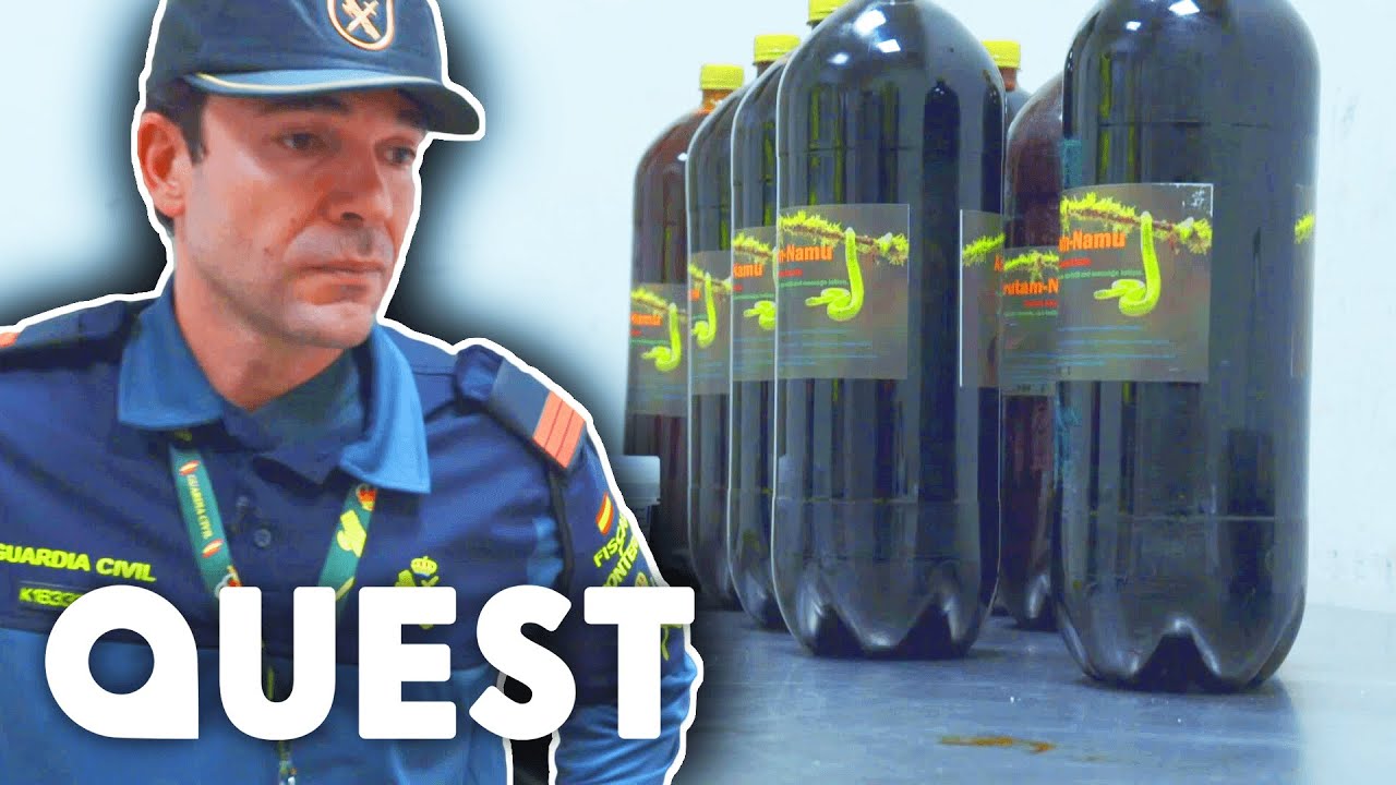 Traveller Arrested For Carrying 9 Bottles Of Ayahuasca | Border Control: Europe