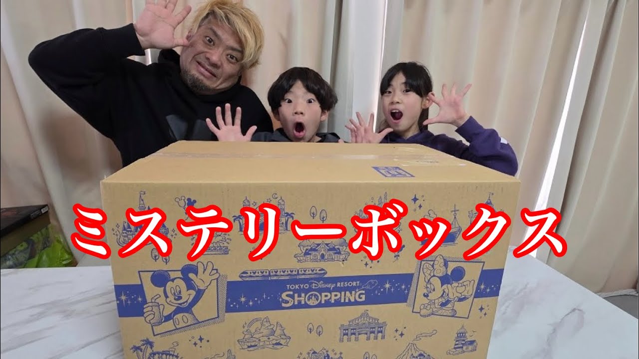 【ディズニーお土産開封Vo2】今回は疲れすぎていてディズニーで何を送ったか覚えてないｗｗｗまさしくミステリィーボックス編！