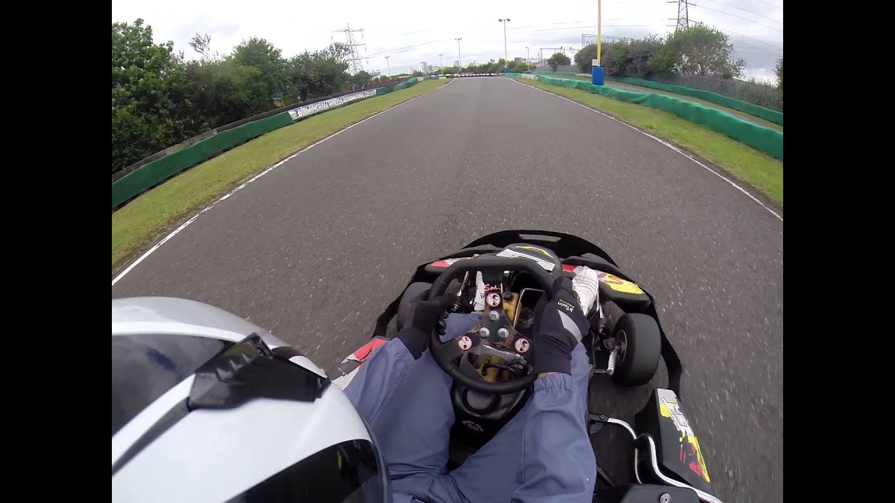 Go Pro Birmingham wheels karting Qually/Race start