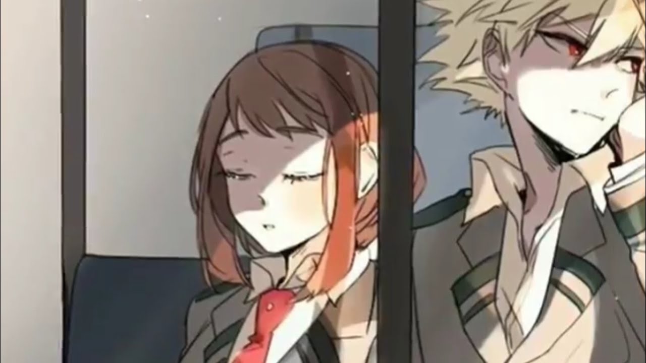 Bakugou x Uraraka [AMV] Please Don't Go