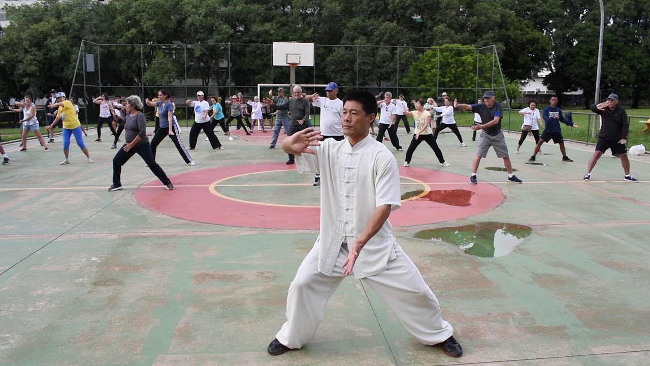 TAI CHI - CANSU GONG - Mestre Wu Zhanjiang - PHU - 3/3/2019