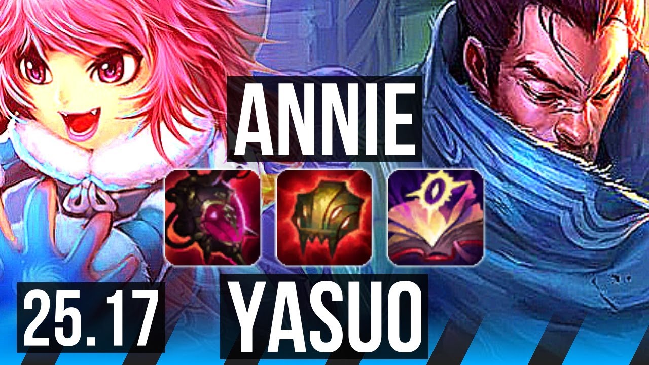 ANNIE vs YASUO (MID) | 7/1/13, Godlike | KR Grandmaster | 25.17