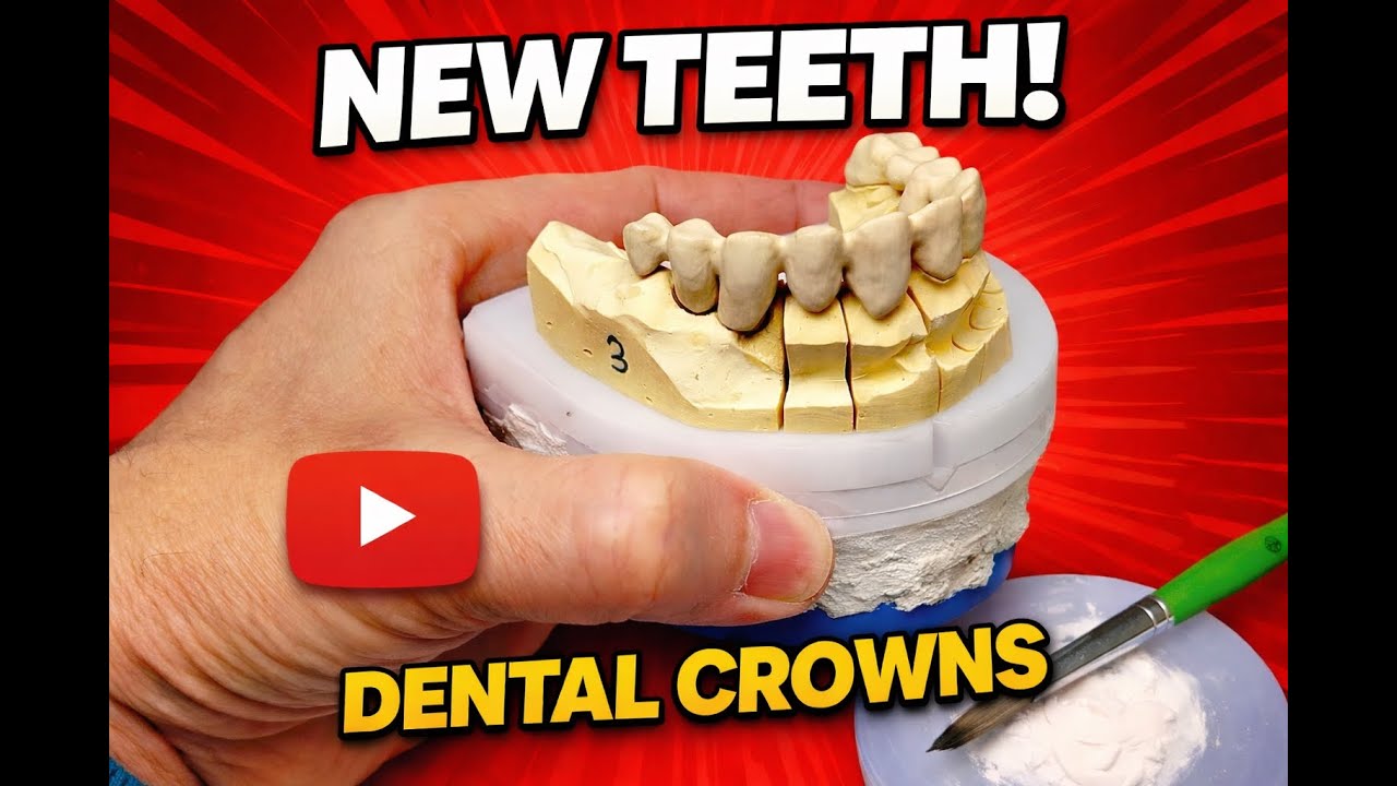 Dental Lab Work. Ceramic Build-Up