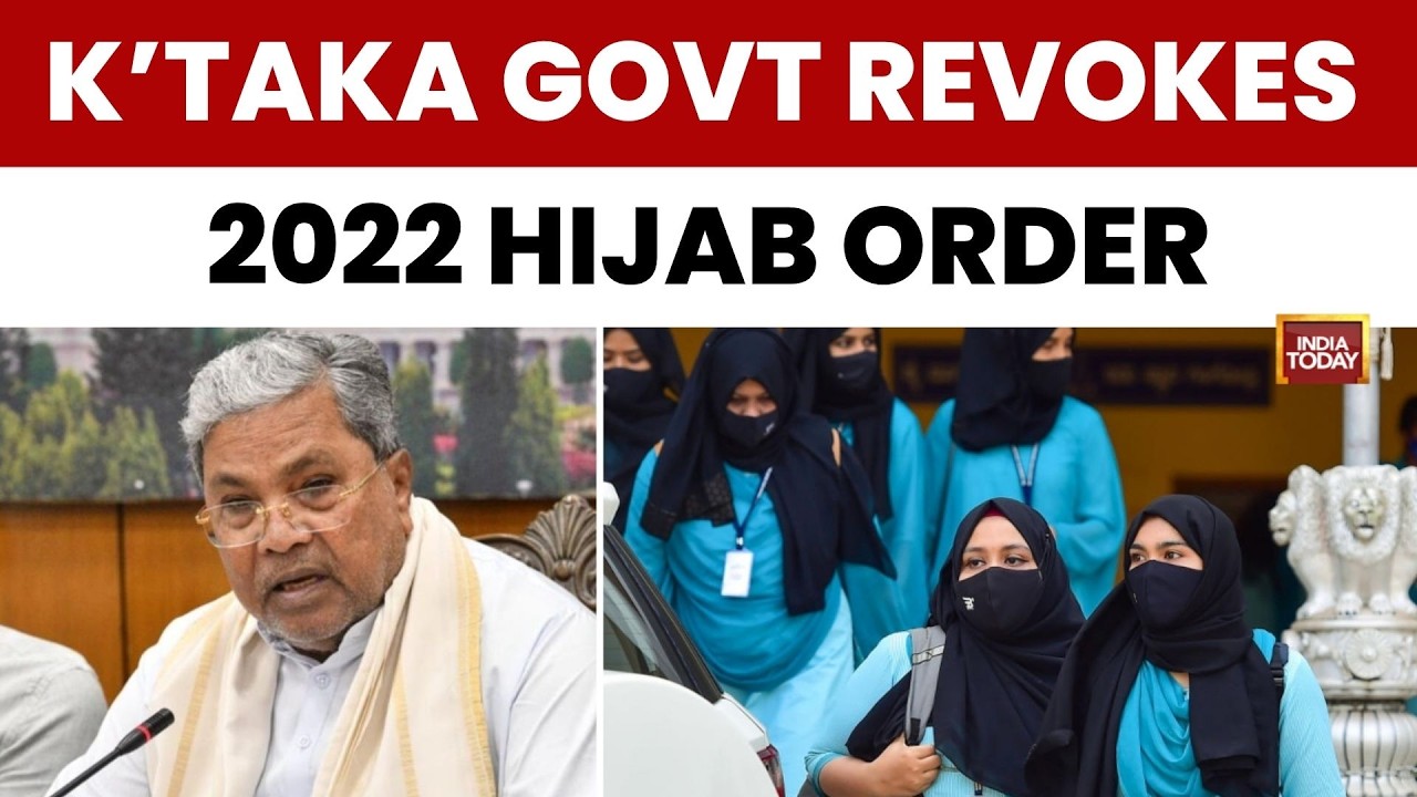 Karnataka Government Revokes 2022 Hijab Order And Allows Religious Symbols In Schools