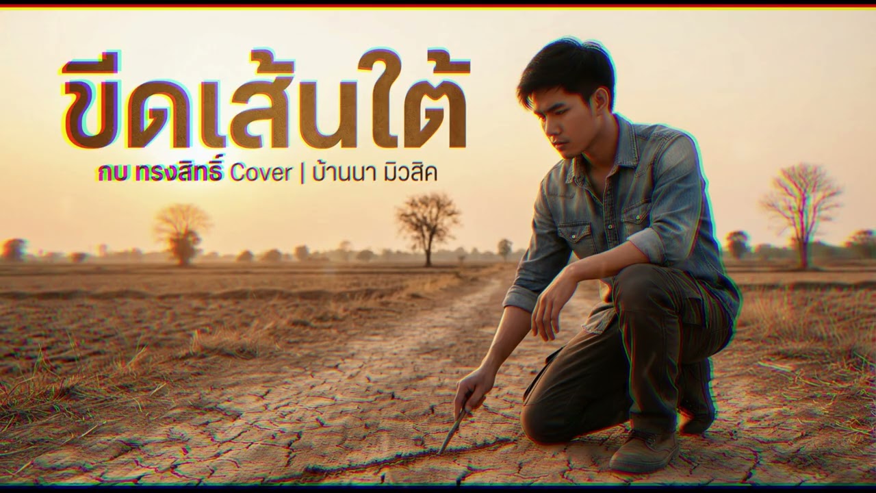 ขีดเส้นใต้ (กบ ทรงสิทธิ์) ลูกทุ่ง Cover By บ้านนา มิวสิค