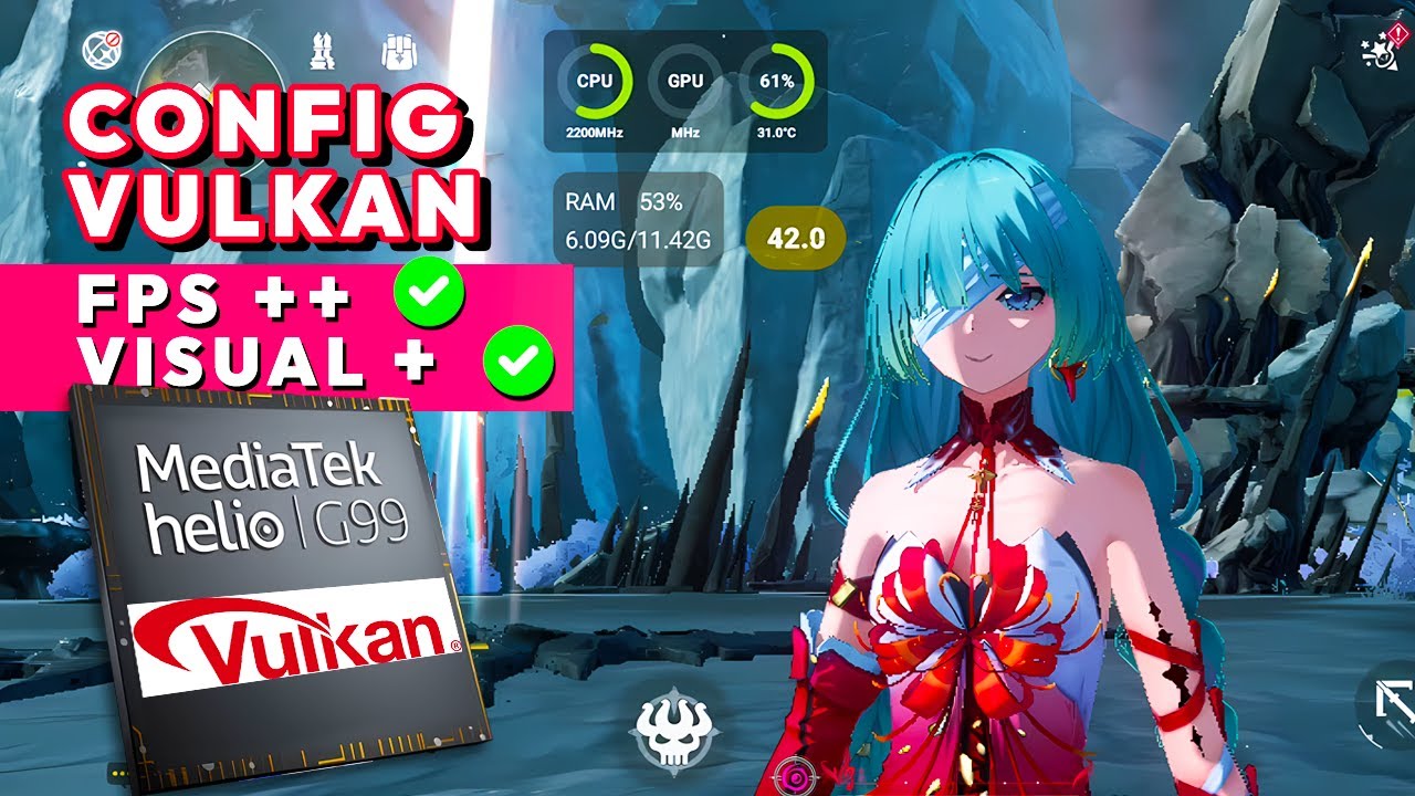 Rilis Config Vulkan FPS++ untuk Wuthering Waves v2.5 - Itel RS4 G99