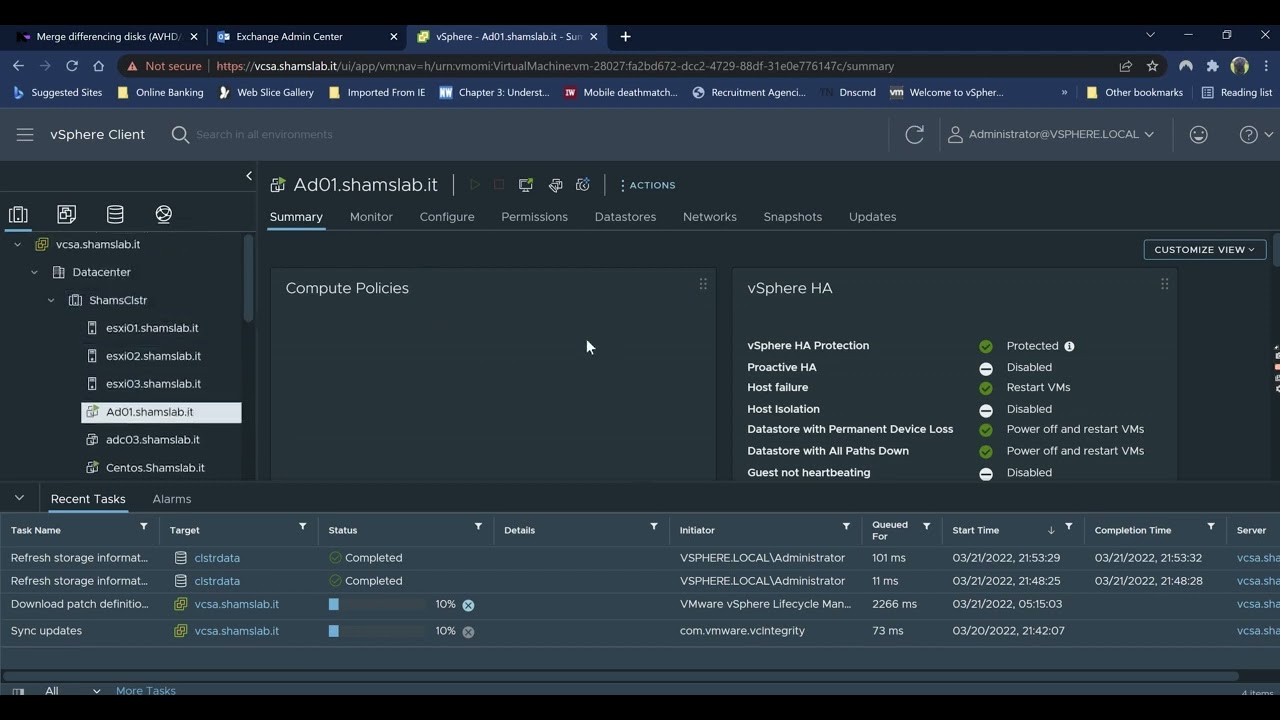 Both Active Directory Domain Controller Lost   How to bring back as quick as fast