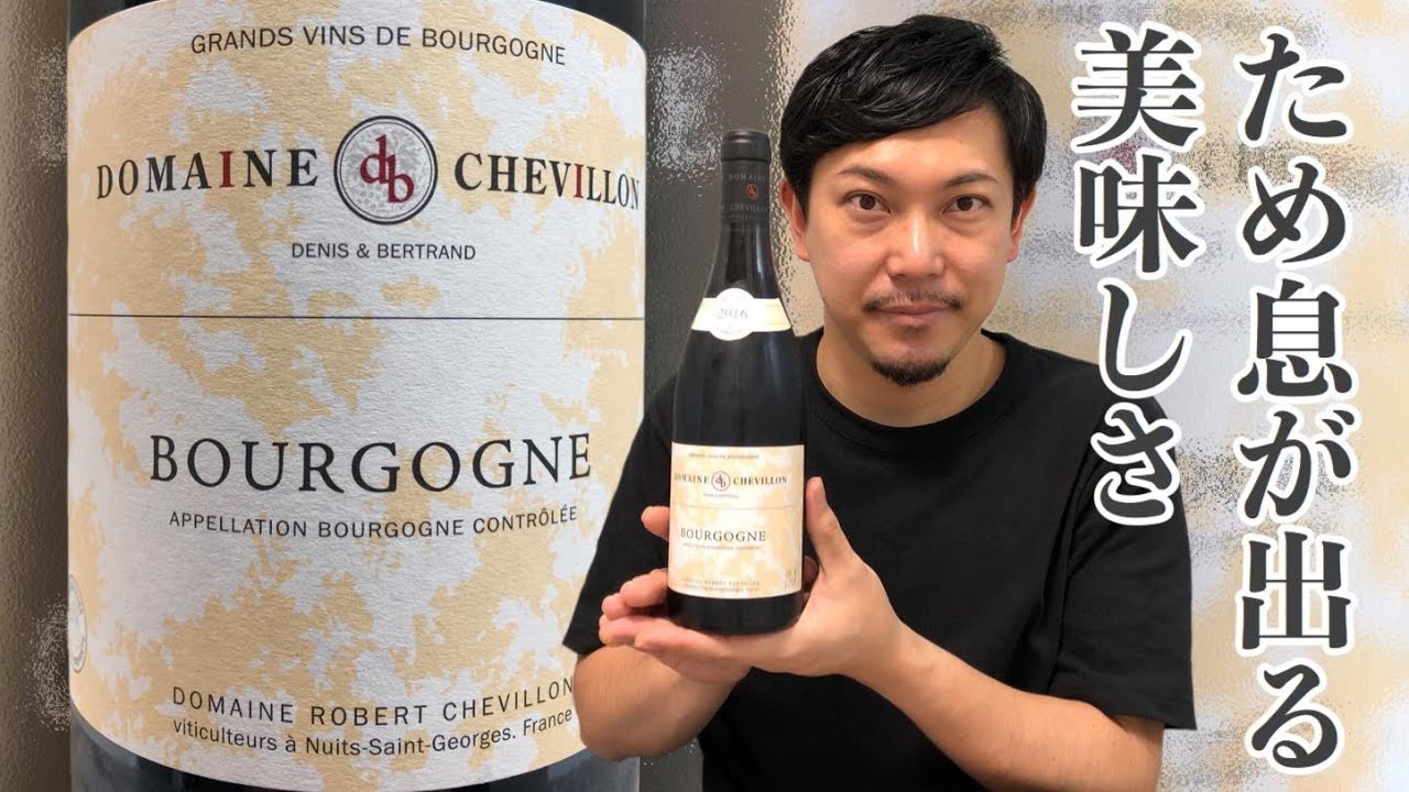 【フランス 赤ワイン】ブルゴーニュを代表する偉大な造り手 ロベール・シュヴィヨン 飲みます。 ゆきおとワイン200「Robert Chevillon Bourgogne Rouge 2016」