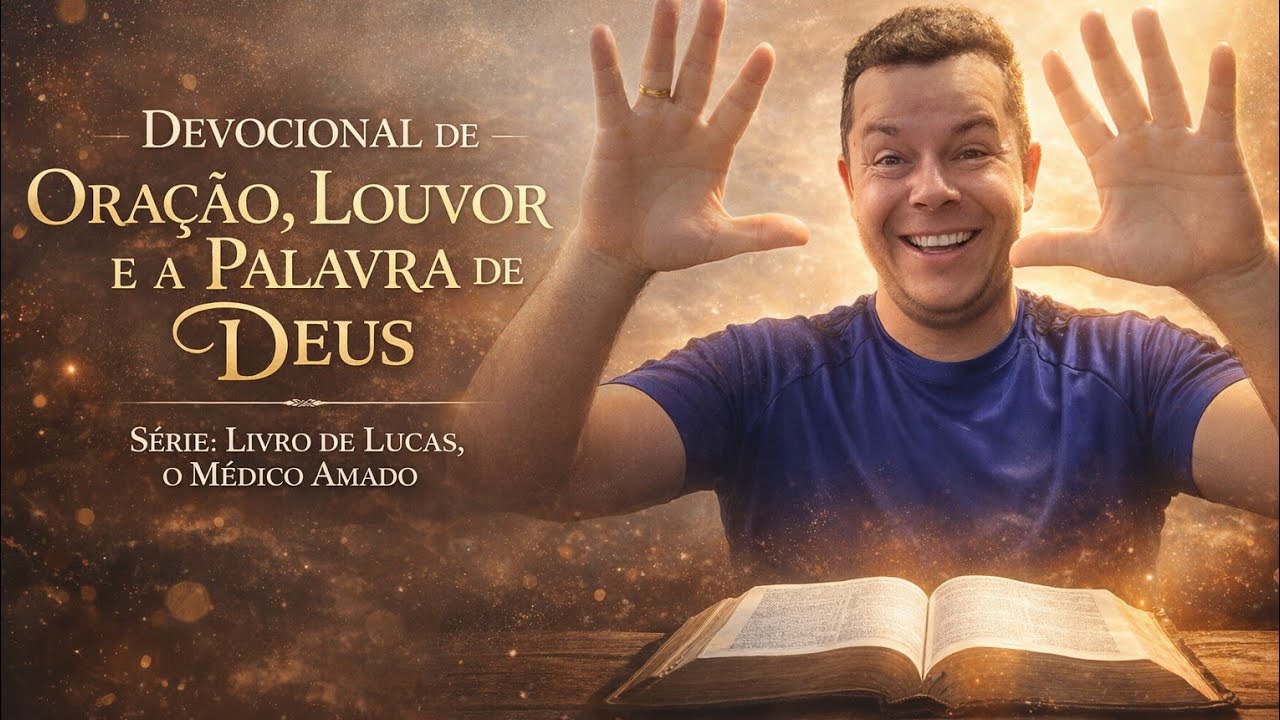 Devocional de Oração, Louvor e a Palavra  Deus! Série: É lindo ver o agir de Deus na História.