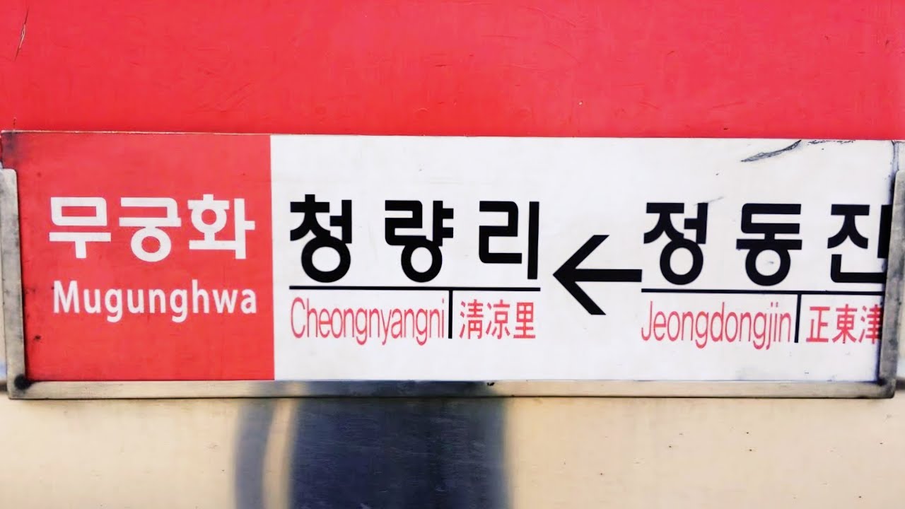 🚂 정동진역→청량리역 무궁화호 후부영상 타임랩스 (16배속)