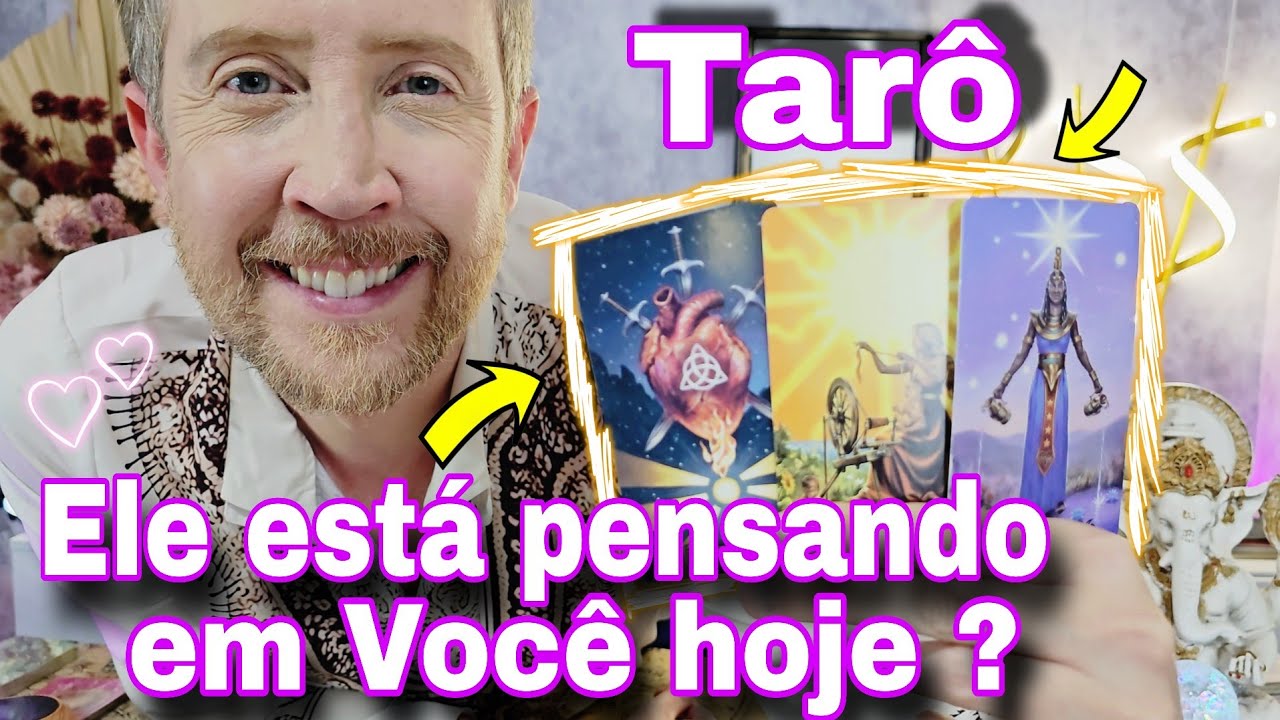 ELE ESTÁ PENSANDO EM VOCÊ HOJE ? O QUE ELE SENTE QUANDO PENSA EM VOCÊ ?rei do oráculo hoje,buba taro