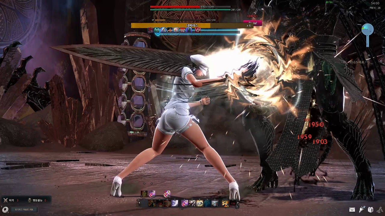 마비노기 영웅전 네베레스 레서 솔플/Vindictus Nyle Lethor solo