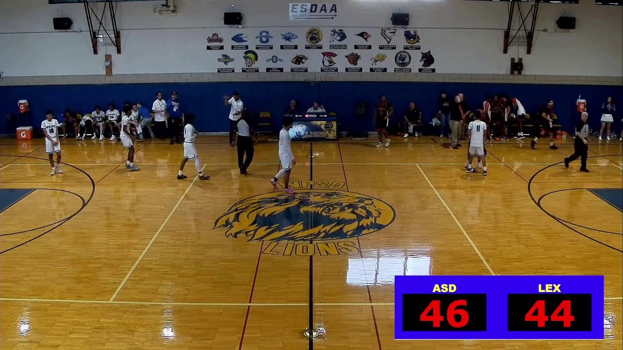 ESDAA Boys' Basketball Tournament 2026 - ASD vs. Lexington CHAMPIONSHIP GAME!