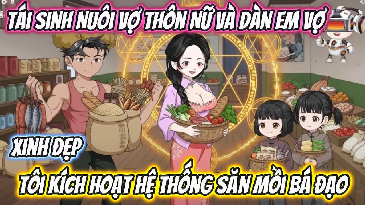 Tái Sinh Nuôi Vợ Thôn Nữ Và Dàn Em Vợ Xinh Đẹp, Tô Kích Hoạt Hệ Thống Săn Mồi Bá Đạo | Phan Vietsub