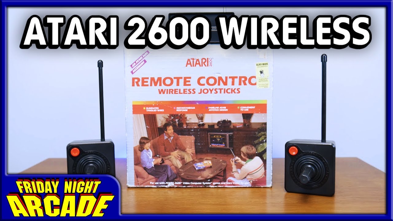 Atari 2600 Wireless Controllers in 1983 | Friday Night Arcade