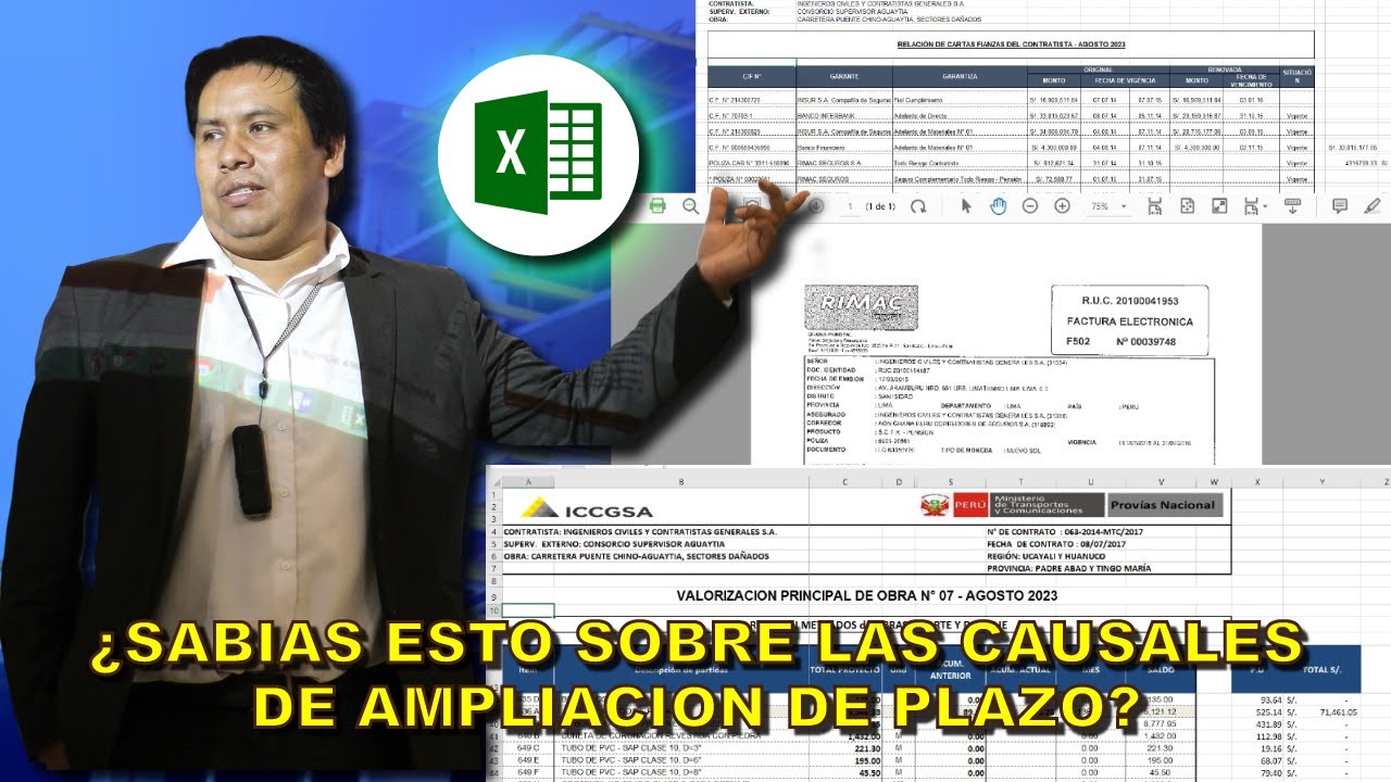 VALORIZACIONES  - INFORME DE OBRA - AMPLIACION DE PLAZO