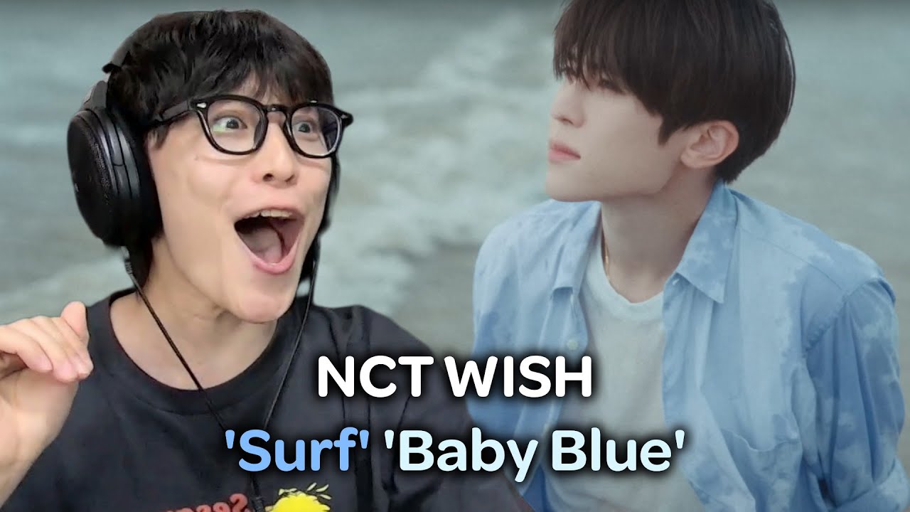 타이틀은 무슨 노래가 나올라고....? | NCT WISH 엔시티 위시 'Surf' 'Baby Blue' 리액션