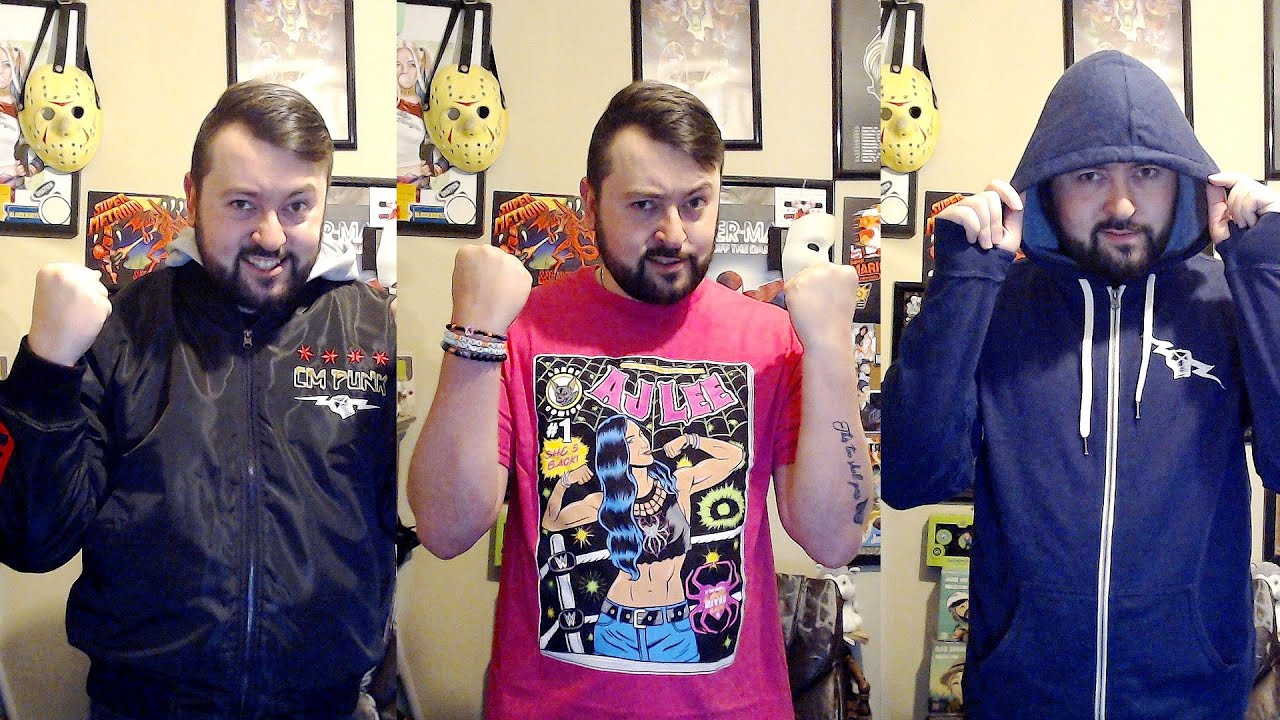 WWEShop Shirts Unboxing