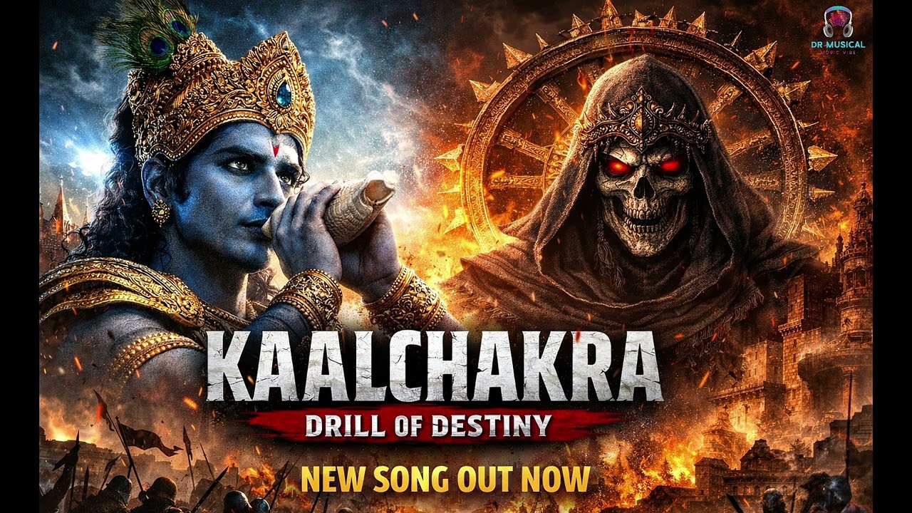 कालचक्र vs श्रीकृष्ण 🔥 | Kaalchakra Rap | “कालोऽस्मि” – Epic Hindi Mythology Rap | Time vs God