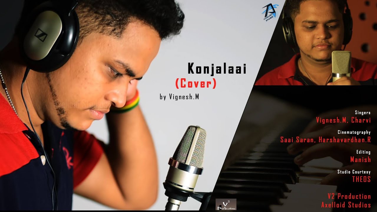 Konjalaai Cover | Vignesh M | V2 production
