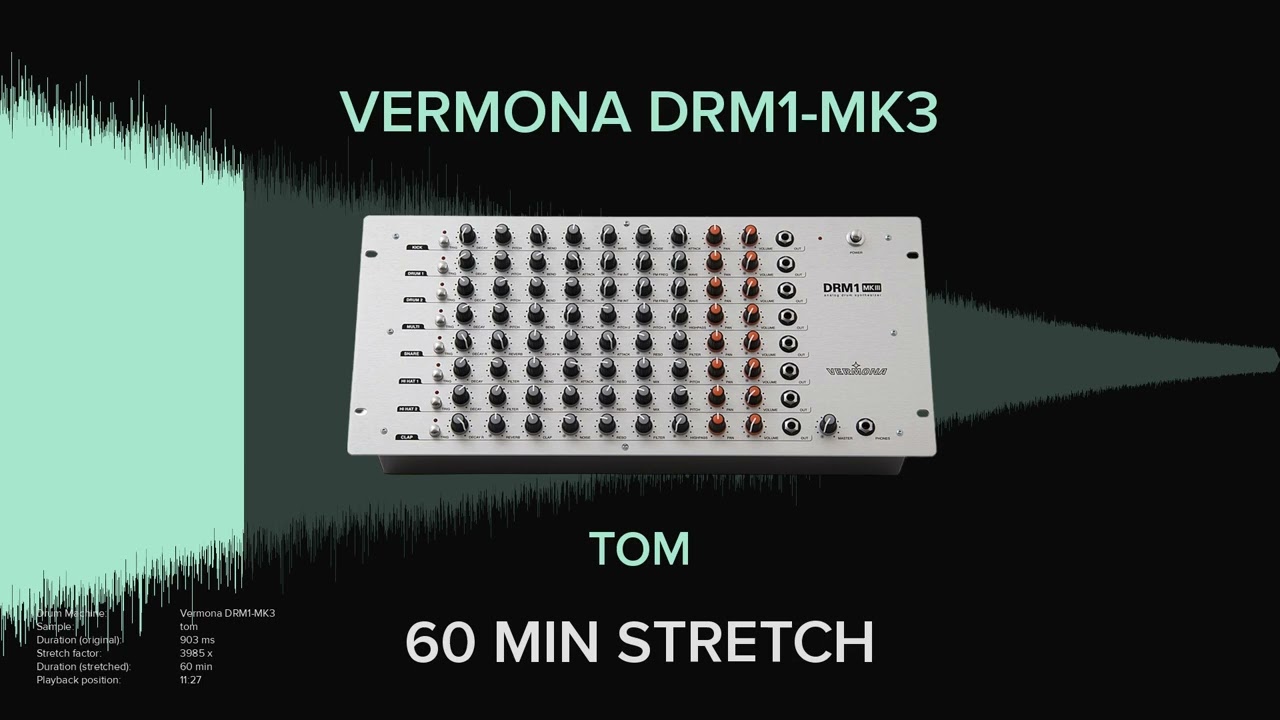 Vermona DRM1-MK3 Tom 2 (1 HOUR)