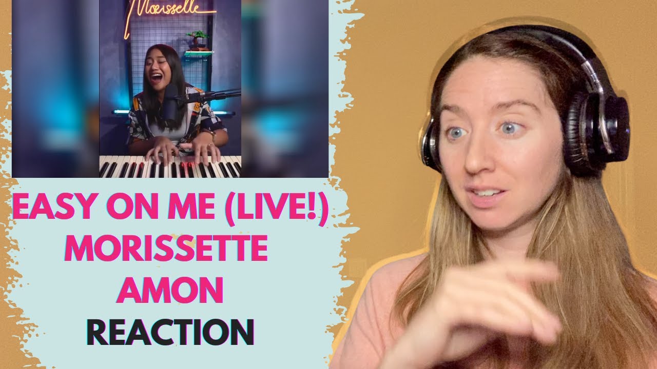 Voice Teacher Reacts to Easy on Me (Live!) by Morissette Amon