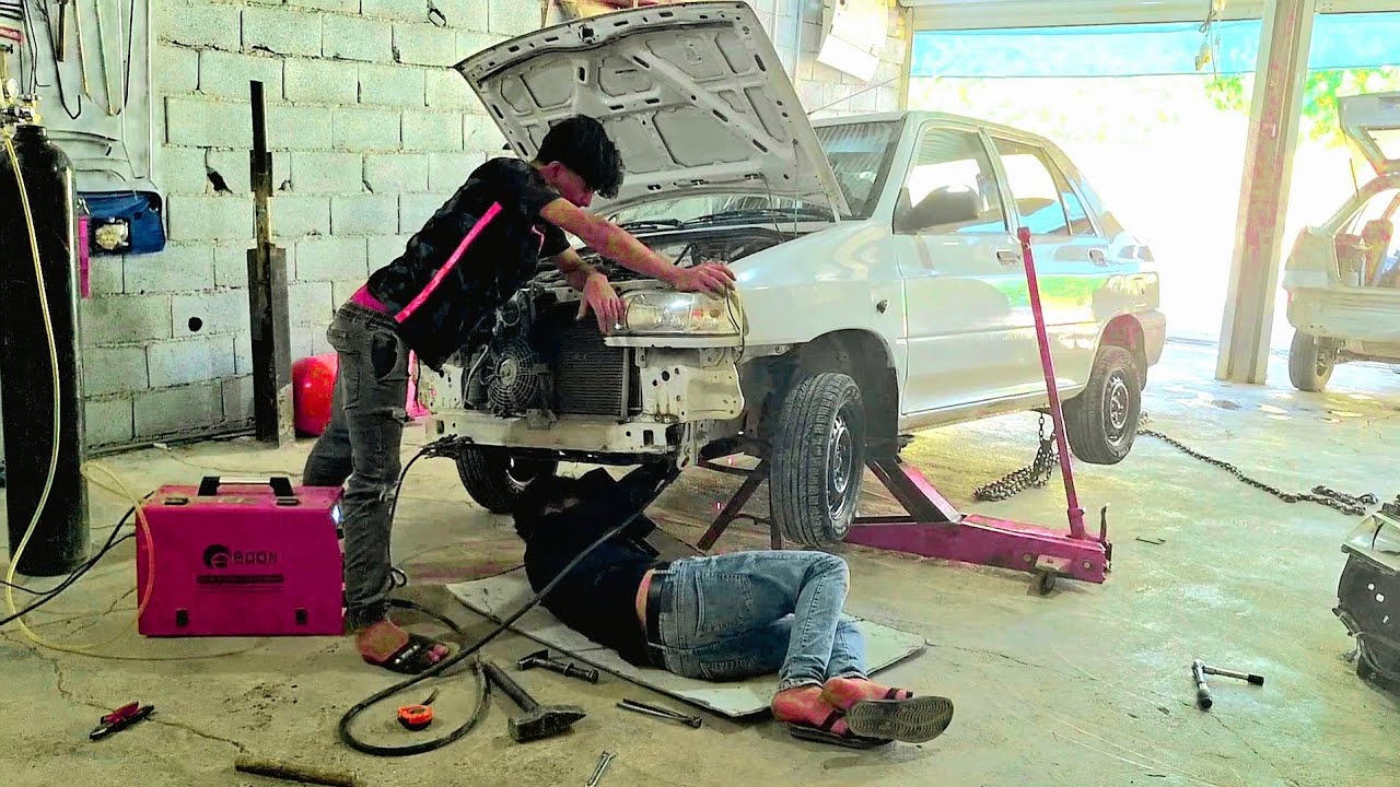 Pride chassis repair, chassis stretching, welding and front end reconstruction,2025