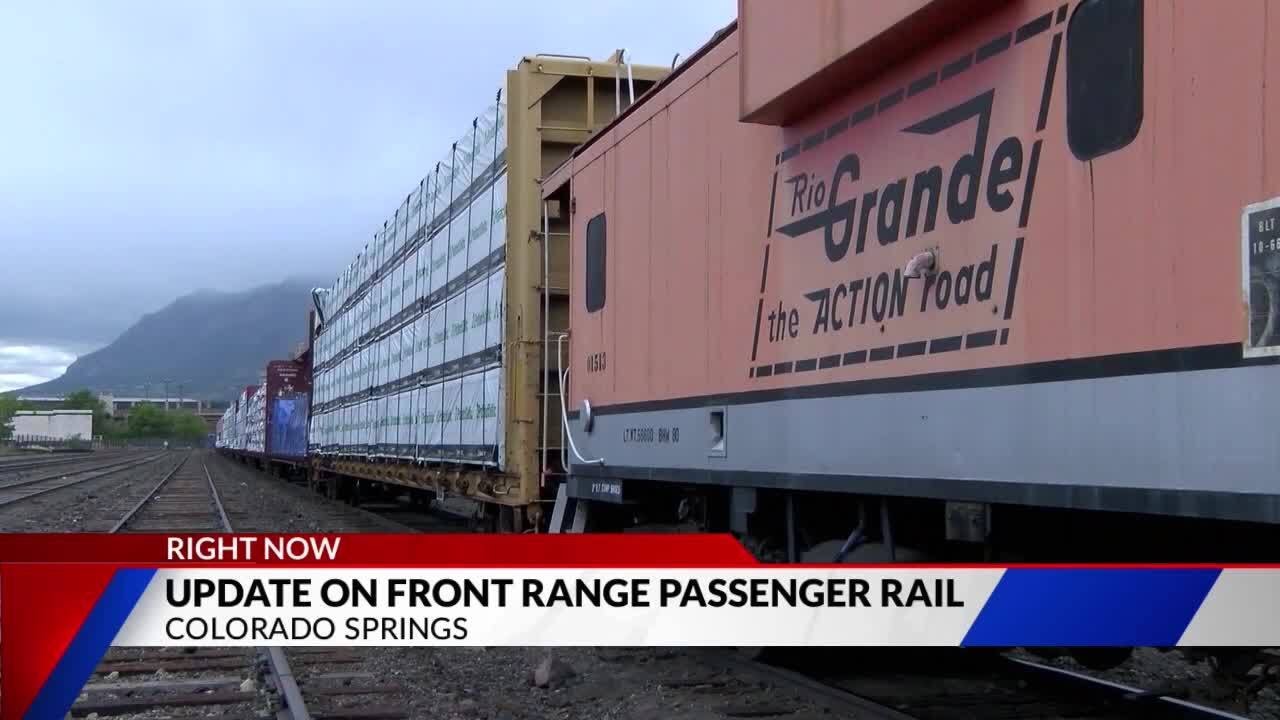 Front Range Passenger Rail gives update to Colorado Springs City Council on progress