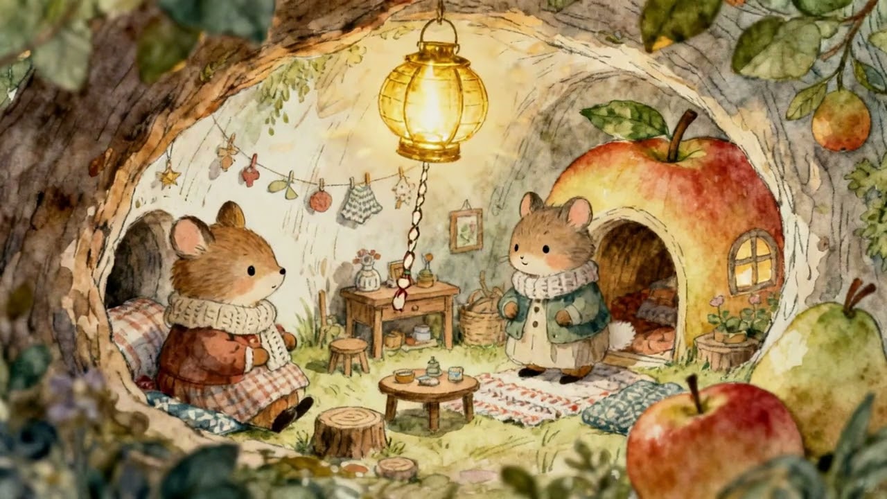 Mossy Hollow Market Evening | Gentle Storybook Music for Cozy Moments