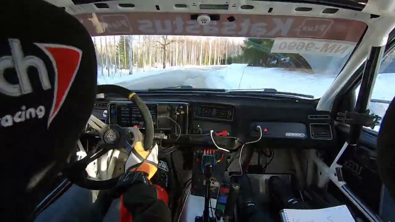 Sm Savonlinna ralli 2025 ek4 Huttunen/lahtinen