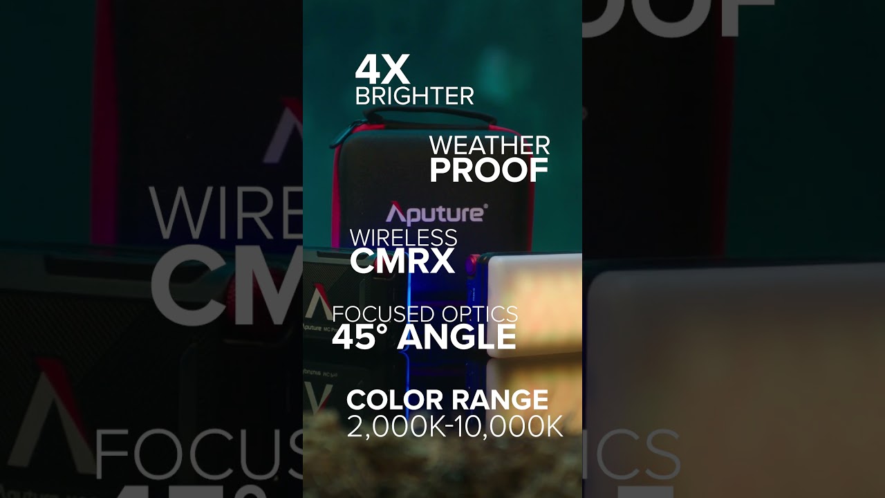 Aputure's most advanced mini LED light, the MC Pro