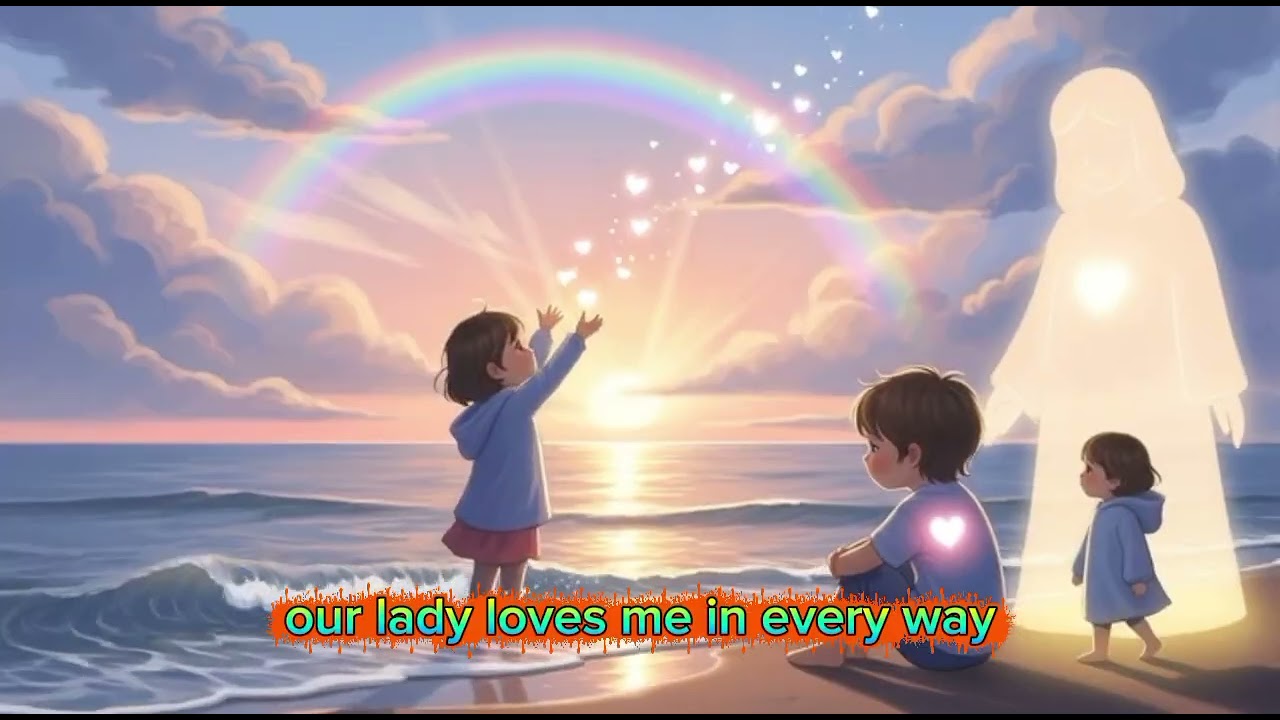 🌊Our Lady Calms Every Sea | Peaceful Prayer Song for Children💙 | Heritage Stars TV  |#bedtimeprayer