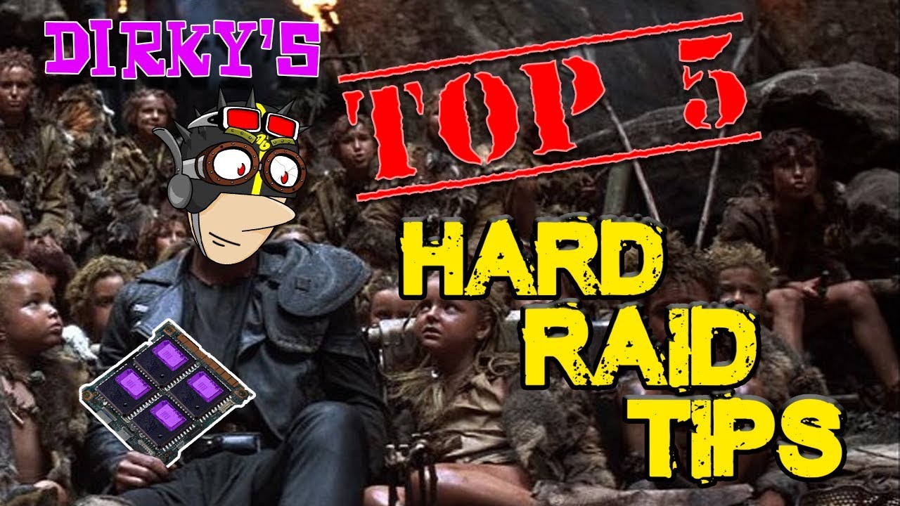 Crossout: Top 5 Hard Raid Tips [get yo electronics!]