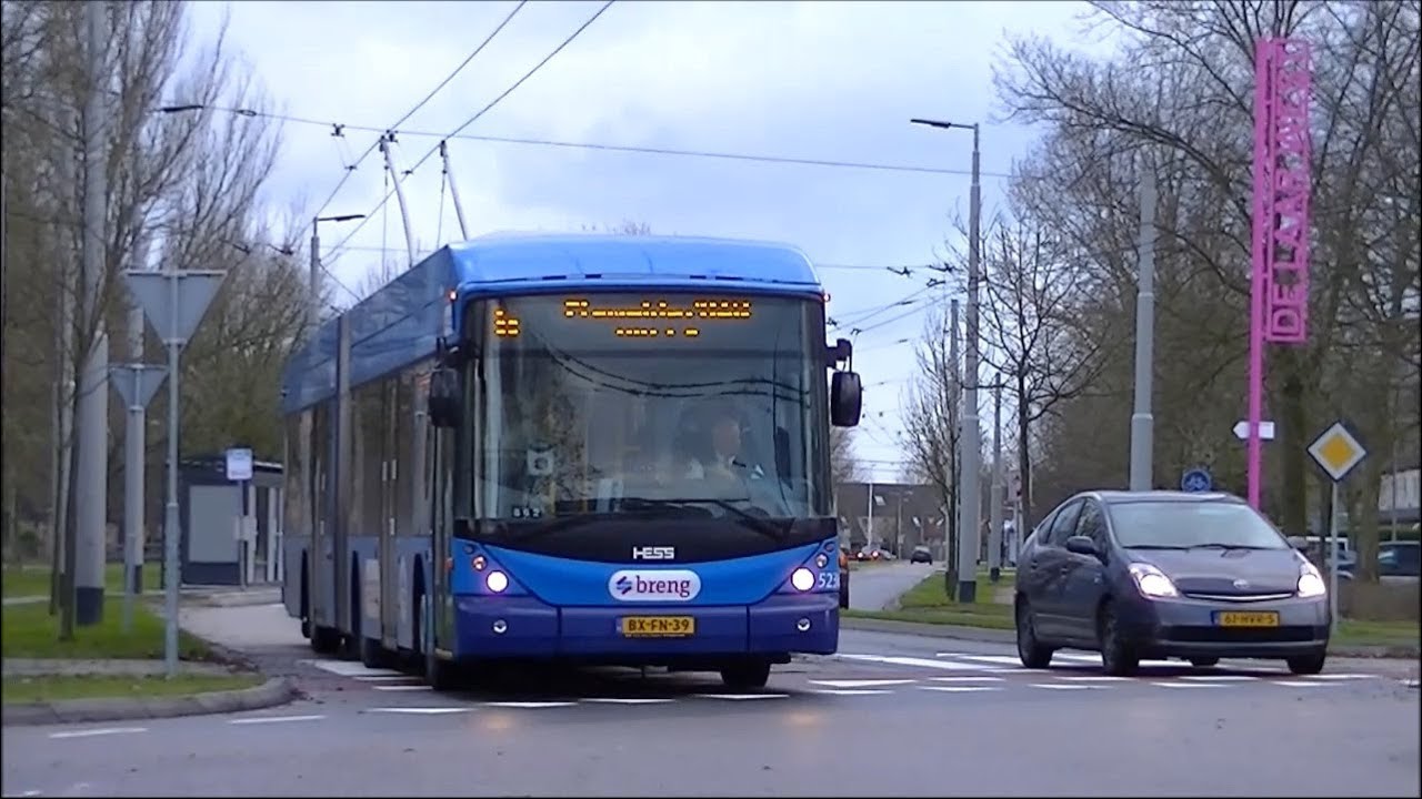 Breng HESS trolleybus (5236) te Arnhem, De Laar West
