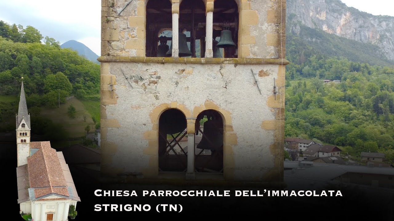 Suonata campana maggiore - Campane della Chiesa Parrocchiale dell'Immacolata a Strigno (TN)