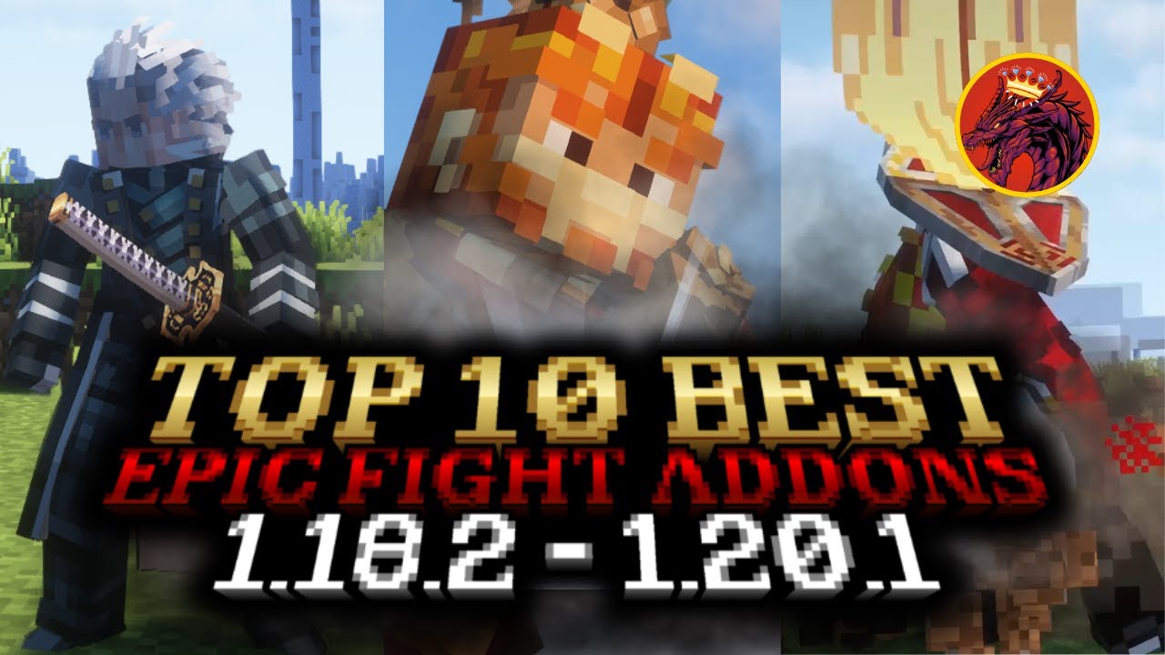 TOP 10 BEST Epic Fight ADDONS for Minecraft 1.18.2 - 1.20.1 Forge