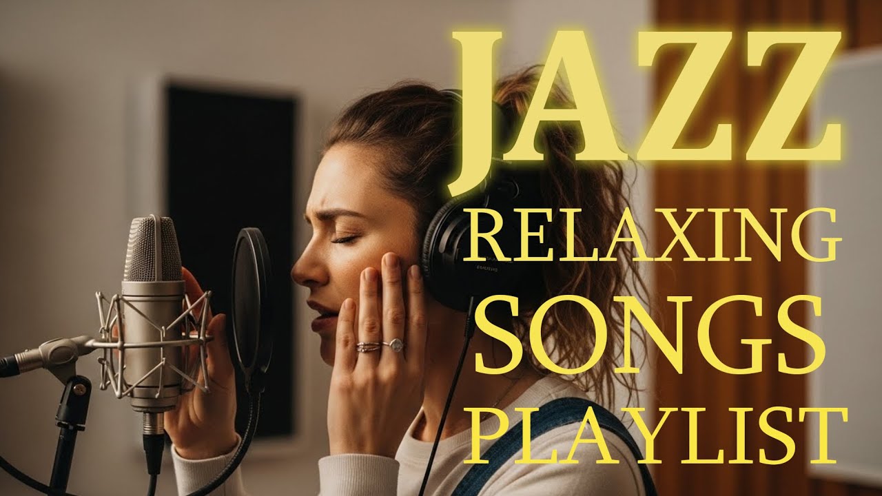 Slow Smooth Jazz Lounge with Soft Female Vocals | Calm and Positive Song