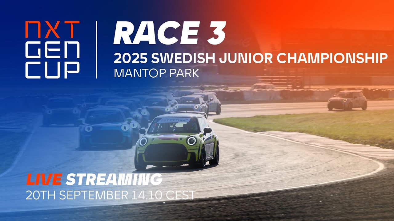 NXT Gen Cup - Race 3 - JSM Mantorp Park 2025