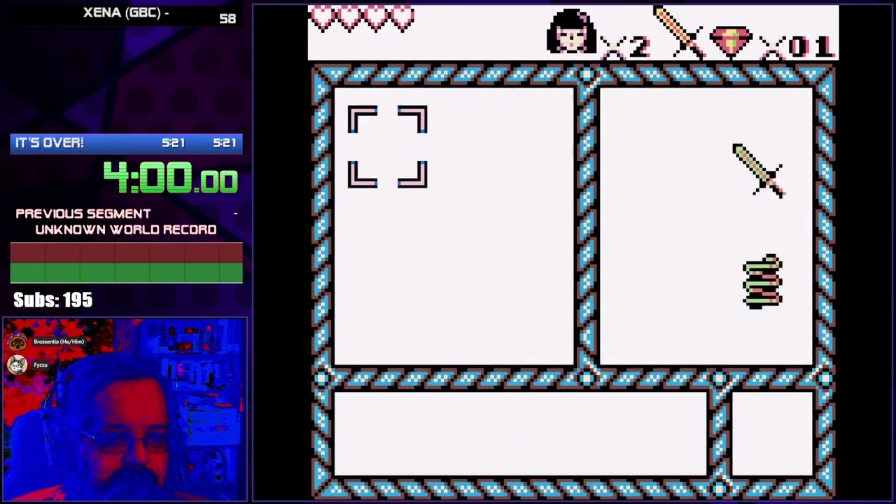 Xena GBC speedrun in 5:13!