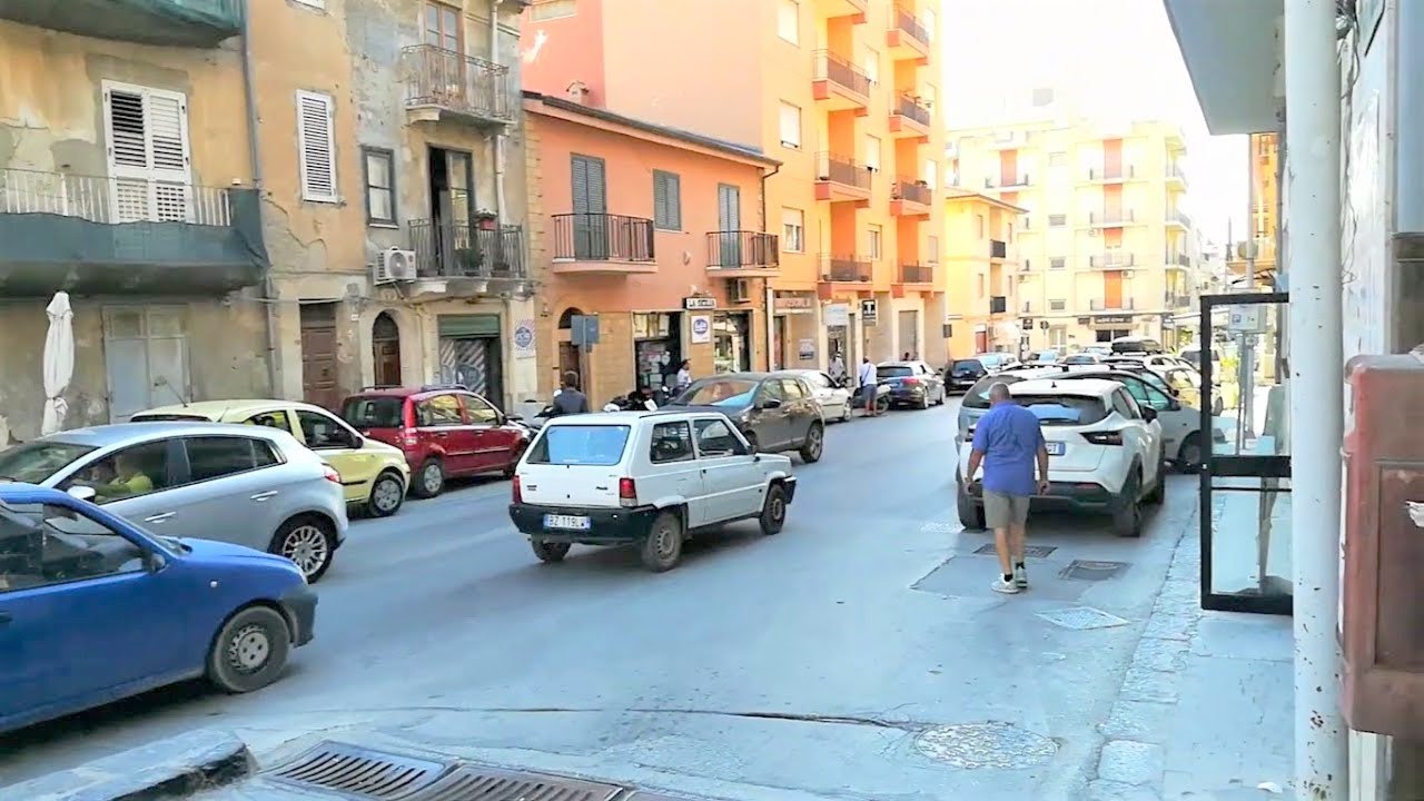 Palma di Montechiaro - Strade Parte 354 -alla chiesa Immacolata + via Canova - Città Gattopardo 2022