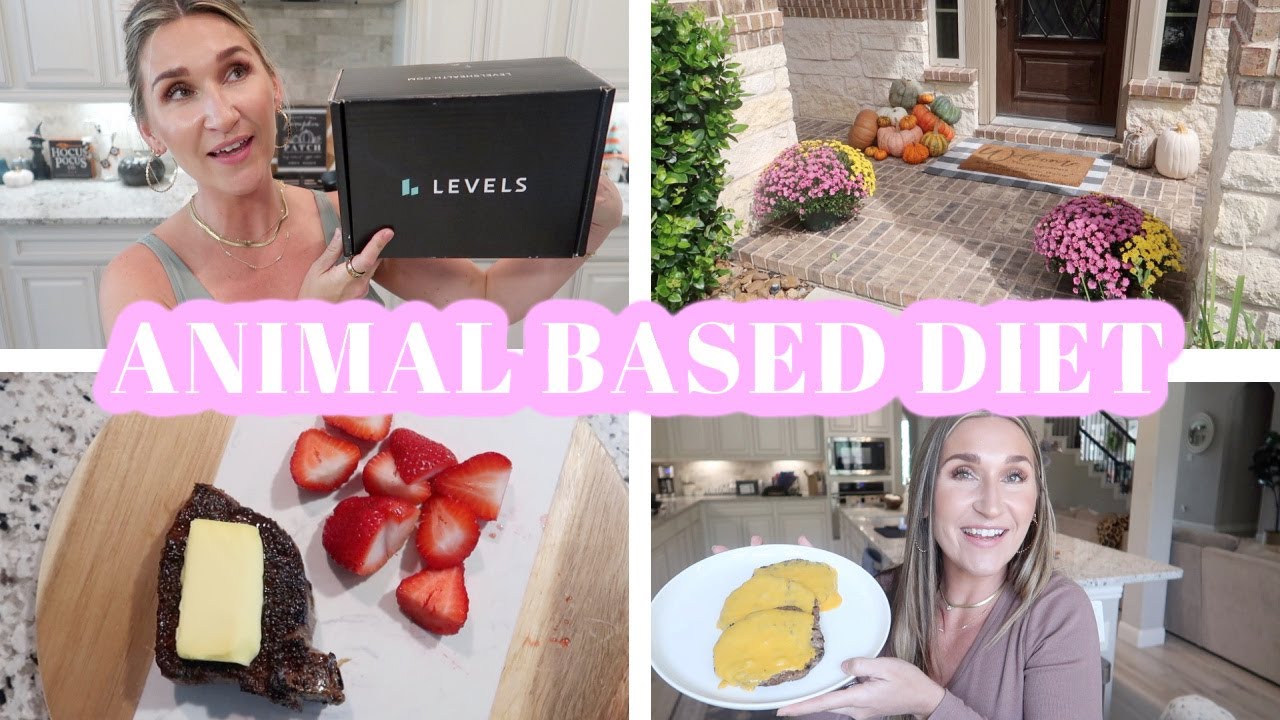 ANIMAL BASED WHAT I EAT IN A DAY + I GOT A LEVELS CGM