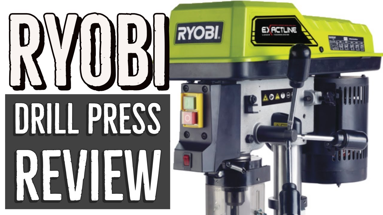 Обзор сверлильного станка Ryobi RDP 102L — распаковка и тестирование