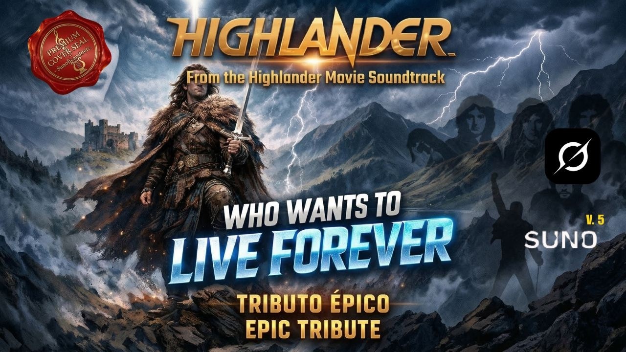 Who Wants To Live Forever (Versão | version) | Incrível Tributo via SUNO | Stunning SUNO AI Tribute