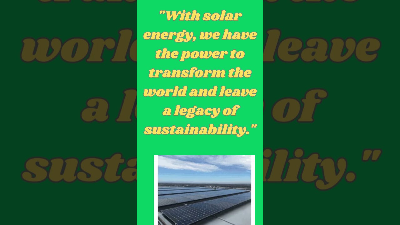 Solar Energy Quotes
